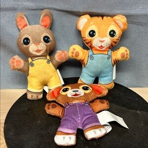 Mcdonalds 2020 Under 3 Toddler Toy Plush set of 3